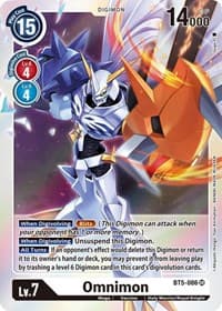 Omnimon - Battle of Omni - Digimon Card Game card