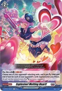 Explosive! Melting Heart! - D-BT02: A Brush with the Legends - Cardfight Vanguard card