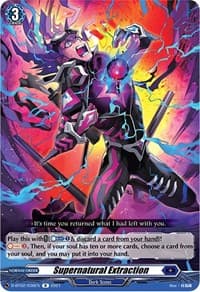 Supernatural Extraction - D-BT02: A Brush with the Legends - Cardfight Vanguard card