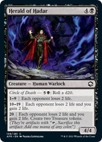 Herald of Hadar - Adventures in the Forgotten Realms - Magic: The Gathering card