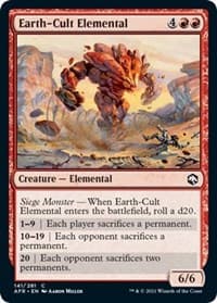 Earth-Cult Elemental - Adventures in the Forgotten Realms - Magic: The Gathering card