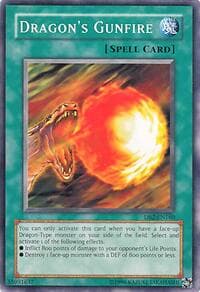 Dragon's Gunfire - Dark Beginning 2 - YuGiOh card