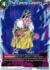 The Coming Calamity - Cross Spirits - Dragon Ball Super: Masters card