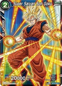 Super Saiyan Son Goku (BT14-036) - Cross Spirits - Dragon Ball Super: Masters card