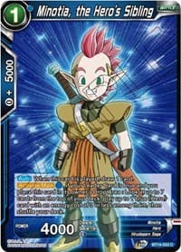 Minotia, the Hero's Sibling - Cross Spirits - Dragon Ball Super: Masters card