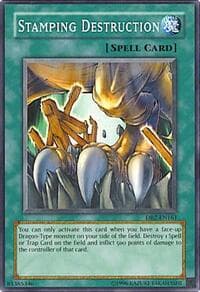 Stamping Destruction - Dark Beginning 2 - YuGiOh card