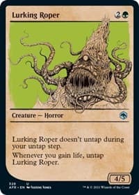 Lurking Roper (Showcase) - Adventures in the Forgotten Realms - Magic: The Gathering card