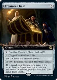 Treasure Chest (Extended Art) - Adventures in the Forgotten Realms - Magic: The Gathering card