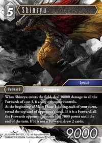 Shinryu - Opus XIV: Crystal Abyss - Final Fantasy TCG card