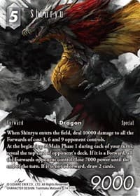 Shinryu (Full Art) - Opus XIV: Crystal Abyss - Final Fantasy TCG card
