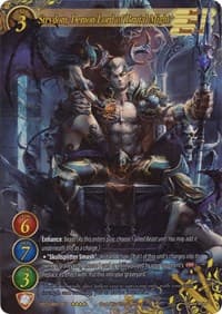 Strydom, Demon Lord of Brutal Might (Full Art) - Onslaught of the Eldritch Gods - Gate Ruler card