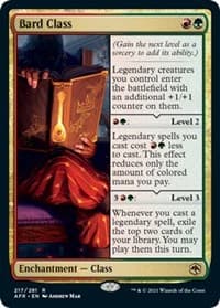 Bard Class - Adventures in the Forgotten Realms - Magic: The Gathering card
