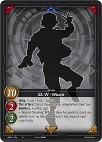 23. W - Wizard (A) - Onslaught of the Eldritch Gods - Gate Ruler card