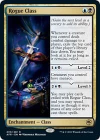 Rogue Class - Adventures in the Forgotten Realms - Magic: The Gathering card