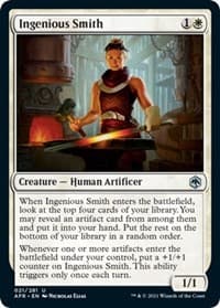 Ingenious Smith - Adventures in the Forgotten Realms - Magic: The Gathering card