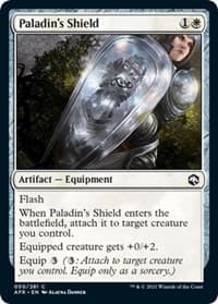 Paladin's Shield - Adventures in the Forgotten Realms - Magic: The Gathering card