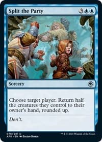 Split the Party - Adventures in the Forgotten Realms - Magic: The Gathering card