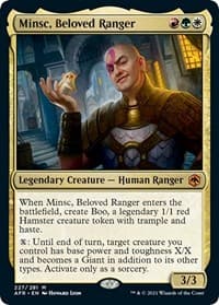 Minsc, Beloved Ranger - Adventures in the Forgotten Realms - Magic: The Gathering card