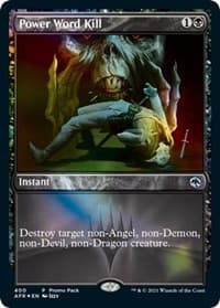 Power Word Kill - Promo Pack: Adventures in the Forgotten Realms - Magic: The Gathering card