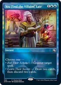 You Find the Villains' Lair - Promo Pack: Adventures in the Forgotten Realms - Magic: The Gathering card