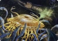 Flumph Art Card - Art Series: Adventures in the Forgotten Realms - Magic: The Gathering card