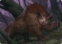 Owlbear Art Card - Art Series: Adventures in the Forgotten Realms - Magic: The Gathering card