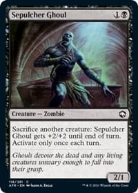Sepulcher Ghoul - Adventures in the Forgotten Realms - Magic: The Gathering card