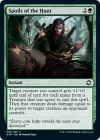 Spoils of the Hunt - Adventures in the Forgotten Realms - Magic: The Gathering card