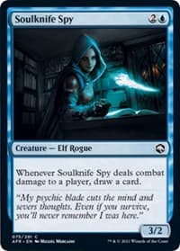 Soulknife Spy - Adventures in the Forgotten Realms - Magic: The Gathering card