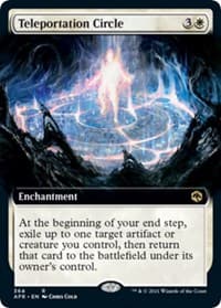 Teleportation Circle (Extended Art) - Adventures in the Forgotten Realms - Magic: The Gathering card