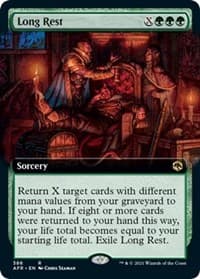 Long Rest (Extended Art) - Adventures in the Forgotten Realms - Magic: The Gathering card
