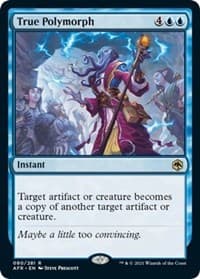 True Polymorph - Adventures in the Forgotten Realms - Magic: The Gathering card