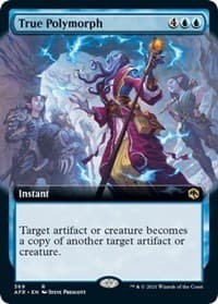 True Polymorph (Extended Art) - Adventures in the Forgotten Realms - Magic: The Gathering card