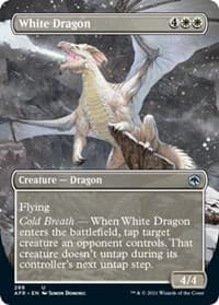 White Dragon (Borderless) - Adventures in the Forgotten Realms - Magic: The Gathering card