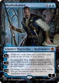 Mordenkainen (Borderless) - Adventures in the Forgotten Realms - Magic: The Gathering card