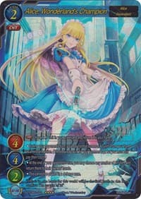 Alice, Wonderland's Champion (Full Art) - Onslaught of the Eldritch Gods - Gate Ruler card