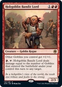 Hobgoblin Bandit Lord - Adventures in the Forgotten Realms - Magic: The Gathering card