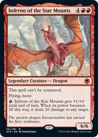 Inferno of the Star Mounts - Adventures in the Forgotten Realms - Magic: The Gathering card