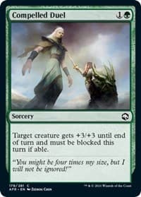 Compelled Duel - Adventures in the Forgotten Realms - Magic: The Gathering card