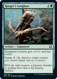 Ranger's Longbow - Adventures in the Forgotten Realms - Magic: The Gathering card