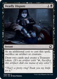 Deadly Dispute - Adventures in the Forgotten Realms - Magic: The Gathering card