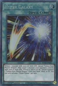 Hyper Galaxy (CR) - King's Court - YuGiOh card