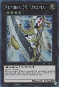 Number 39: Utopia (CR) - King's Court - YuGiOh card