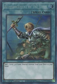 Reinforcement of the Army (CR) - King's Court - YuGiOh card