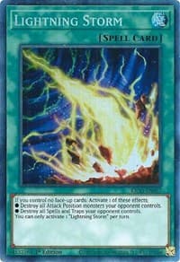 Lightning Storm (CR) - King's Court - YuGiOh card