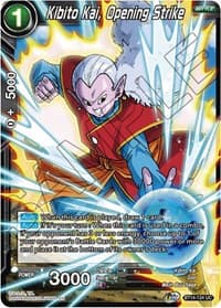 Kibito Kai, Opening Strike - Cross Spirits - Dragon Ball Super: Masters card