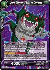 Haze Shenron, Power of Darkness - Cross Spirits - Dragon Ball Super: Masters card