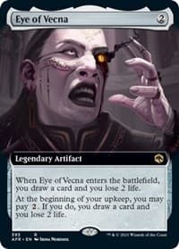 Eye of Vecna (Extended Art) - Adventures in the Forgotten Realms - Magic: The Gathering card