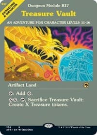 Treasure Vault (Dungeon Module) - Adventures in the Forgotten Realms - Magic: The Gathering card