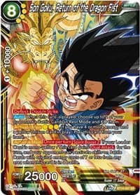 Son Goku, Return of the Dragon Fist - Cross Spirits - Dragon Ball Super: Masters card